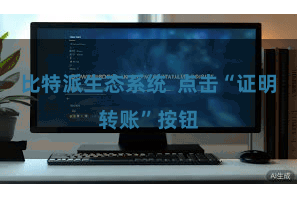 比特派生态系统  点击“证明转账”按钮
