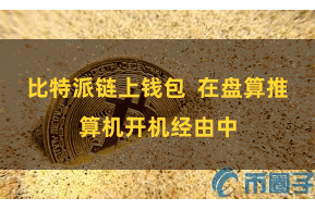 比特派链上钱包  在盘算推算机开机经由中
